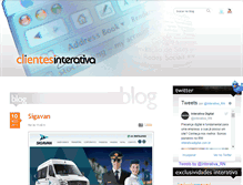 Tablet Screenshot of clientesinterativa.com.br